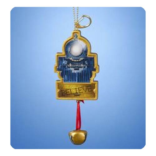 The Polar Express Believe Resin Clip-On